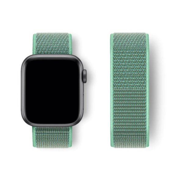 NEW BAND Marine Green Strap Loop For Apple Watch - Picture 1 of 7